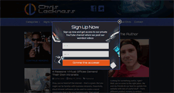 Desktop Screenshot of chrisleckness.com
